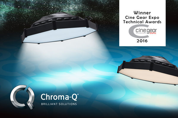 Chroma-Q Space Force LED Wins Best Lighting Product at Cine Gear Expo Technical Awards