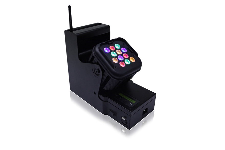 Chroma-Q Color Charge Provides Battery Powered RGBA LED Fixture