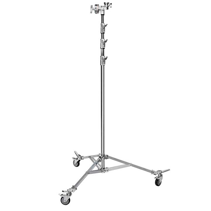 Avenger Overhead Stand 58 steel with braked wheels