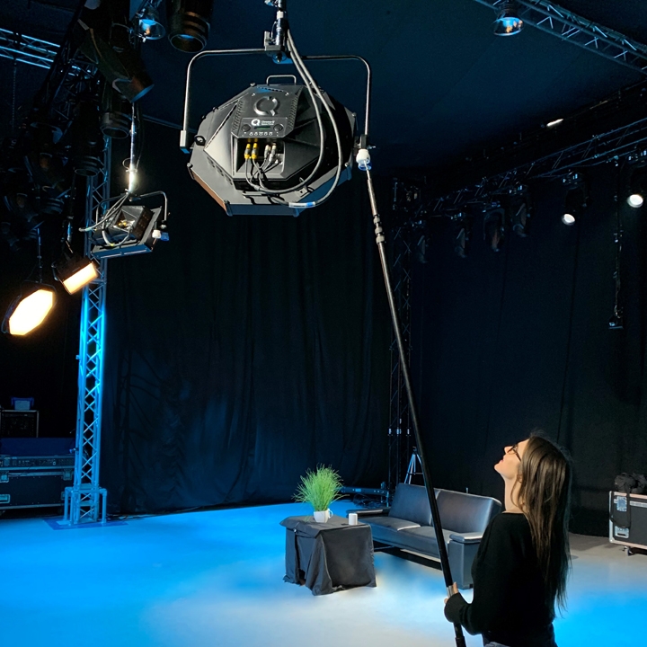 Keep Both Feet on The Ground with Chroma-Q’s Pole Operated Pan & Tilt Yoke