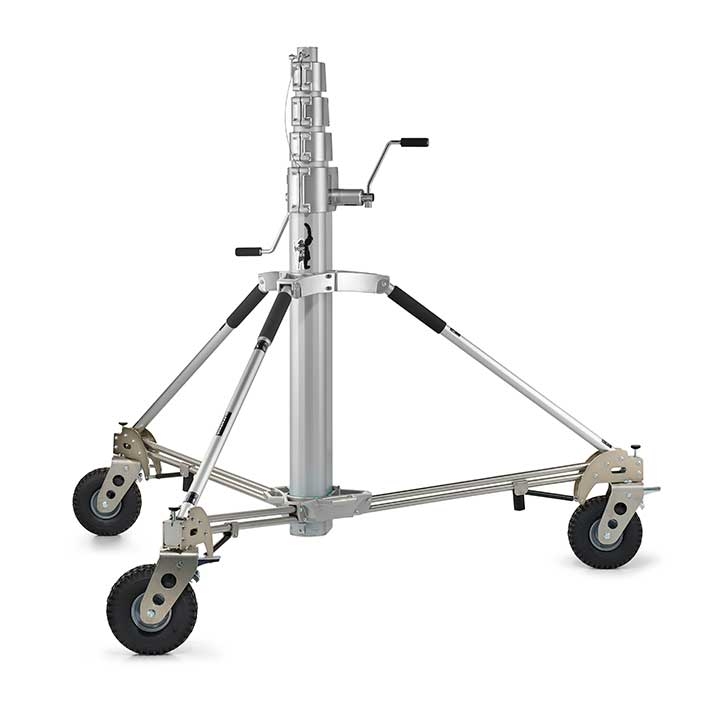 Avenger Baby Roller Stand High Low Base 3.4m/11.2' CS & Alu