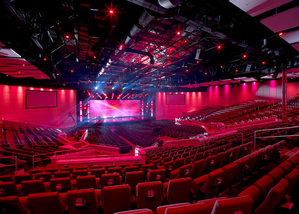 Chroma-Q Inspire LED House Lights Provide Immersive Environment  for Celebration Church